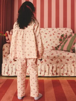 Next Rose - Cath Kidston pyjama tissé à boutons et fleurs Hot