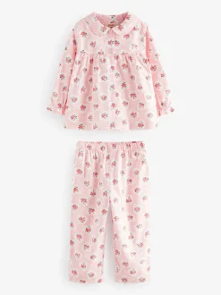 Next Rose - Cath Kidston pyjama tissé à boutons et fleurs Hot