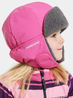 Didriksons Rose - Chapeau imperméable Biggles pour enfant Hot
