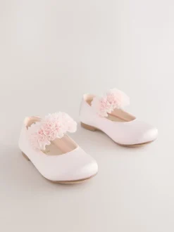 Next Rose - Chaussures Mary Jane en satin pour jeunes filles en fleur Discount