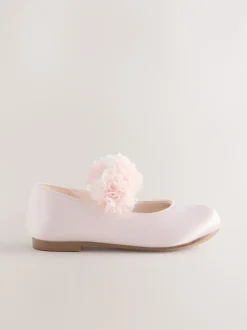 Next Rose - Chaussures Mary Jane en satin pour jeunes filles en fleur Discount