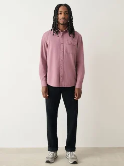 Next Rose - Chemise Oxford teintée en pièce à manches longues Clearance