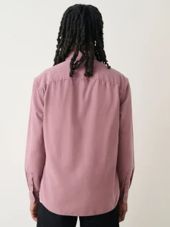 Next Rose - Chemise Oxford teintée en pièce à manches longues Clearance