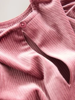 Next Rose - Combinaison en velours (3-16ans) Outlet