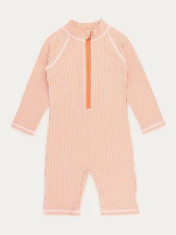 KIDLY by MORI Rose - Combinaison Seersucker 3/4 manches Clearance