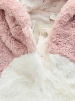 Next Rose - Combinaison lapin bébé en fausse fourrure (0mois-2ans) Online