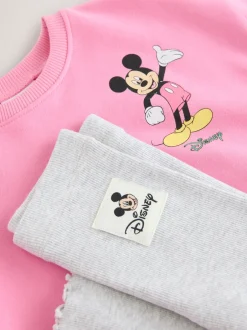 Next Rose - Disney Ensemble haut et évasé à manches longues et amis Mickey Mouse (3mois7ans) Clearance