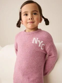 Next Rose - Ensemble confortable NYC en maille (3mois-7ans) Online