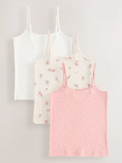Next Rose - Gilets cami imprimés à bretelles Lot de 3 (1.5-16ans) Best