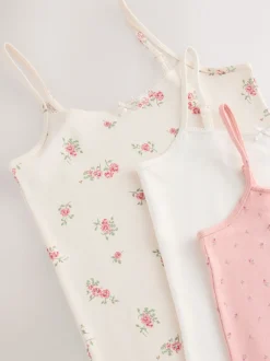 Next Rose - Gilets cami imprimés à bretelles Lot de 3 (1.5-16ans) Best