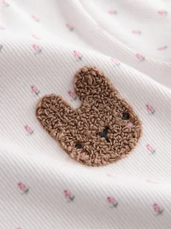 Next Rose - Hauts côtelés à manches courtes Lot 5 (3mois7ans) Online