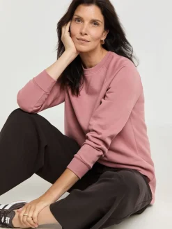 JD Williams Rose - Sweat-shirt long classique à Col rond Best