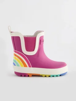 Little Bird by Jools Oliver Rose - Rainbow Welly Boots Online