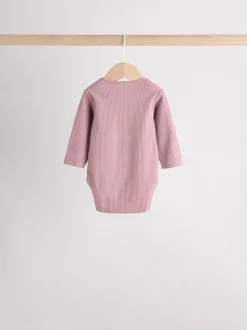 Next Rose - Lot de 5 bodies à manches longues pour bébé Discount