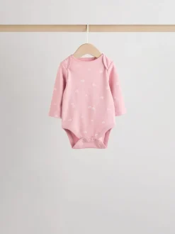 Next Rose - Lot de 5 bodys à manches longues pour bébé Best