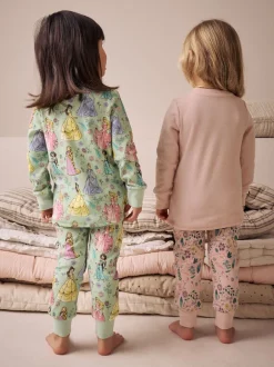 Next Rose - Lot de 2 pyjamas Snuggle à manches longues princesse Disney 100 % coton (9mois-10ans) Sale