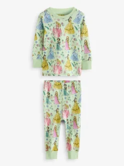 Next Rose - Lot de 2 pyjamas Snuggle à manches longues princesse Disney 100 % coton (9mois-10ans) Sale