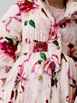 Baker by Ted Baker Rose - Manteau à ourlet boule résistant à la douche