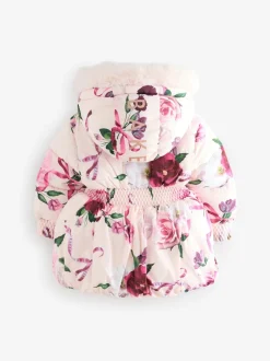 Baker by Ted Baker Rose - Manteau à ourlet boule résistant à la douche
