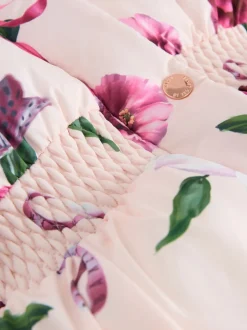 Baker by Ted Baker Rose - Manteau à ourlet boule résistant à la douche