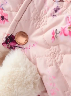 Next Rose - Manteau Bébé fleuri (0mois-2ans) Discount