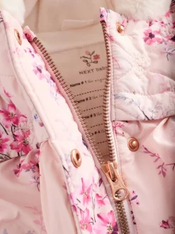 Next Rose - Manteau Bébé fleuri (0mois-2ans) Discount