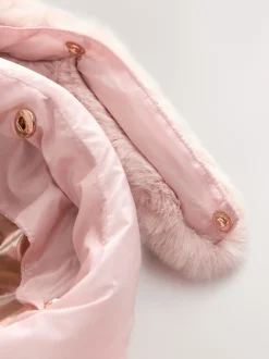 Baker by Ted Baker Rose - Manteau rembourré festonné imperméable avec sac amovible Hot