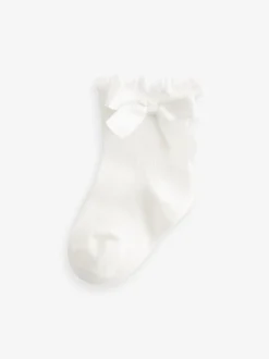 Next Rose - Nœud Bébé Chaussettes 5 Lot (0mths-2yrs) Sale