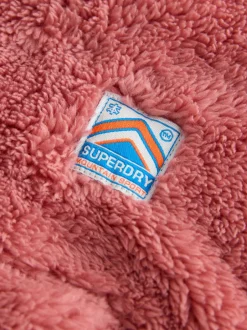 Superdry - Polaire quart zippée Rose Online