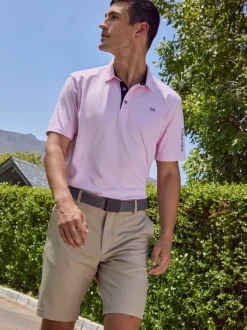 Calvin Klein Golf - Polo Uni Rose Best