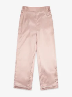 The Little Tailor Rose - Pyjama de Noël boutonné en satin pour enfant Best