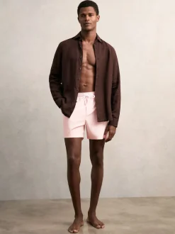 Reiss - Cliff Drawstring Shorts de bain Rose Best