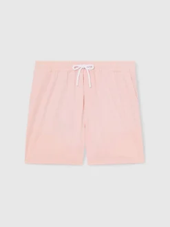 Reiss - Cliff Drawstring Shorts de bain Rose Best