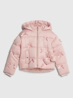River Island Rose - Veste matelassée à nœud 3D Best