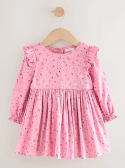 Next Rose - Robe à manches longues à volants (3mois8ans) Hot