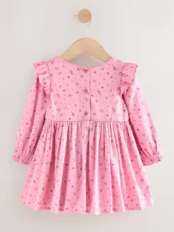 Next Rose - Robe à manches longues à volants (3mois8ans) Hot