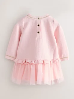 Baker by Ted Baker Rose - Robe jacquard à ourlet en maille gaufrée Best