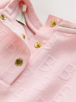 Baker by Ted Baker Rose - Robe jacquard à ourlet en maille gaufrée Best