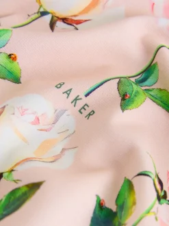 Baker by Ted Baker Rose - Robe Ponte à col en dentelle Online