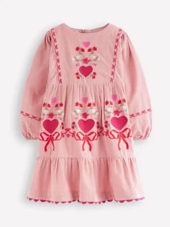 Boden Rose - Robe Clover Blouson en velours côtelé Clearance