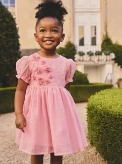 Next Rose - Robe corsage à fleurs (3mois-8ans)