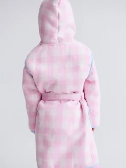 Cotton On Rose - Robe de chambre à capuche en coton Clearance
