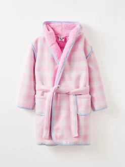 Cotton On Rose - Robe de chambre à capuche en coton Clearance