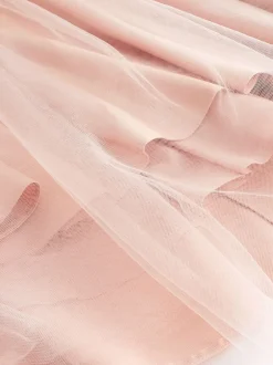 Next Rose - Robe Nœud pour Fille Fleurie (3mths-16yrs) Clearance