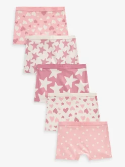 Next Rose - Stampy Short Caleçons 5 Lot (2-16ans) Online