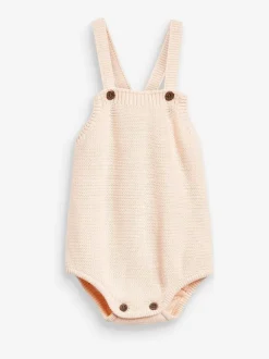 The Little Tailor Rose - Barboteuse Bébé en tricot 100% coton Outlet