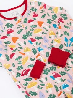 Frugi Rose - Tout-en-un zippé Zelah Outlet