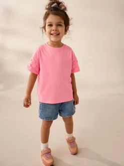Next Rose - T-shirt 100% coton Daisy à manches courtes (3mois-7ans) New