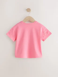 Next Rose - T-shirt 100% coton Daisy à manches courtes (3mois-7ans) New
