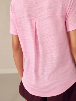 Next Rose - T-shirt léger à manches courtes Col rond Active Hot